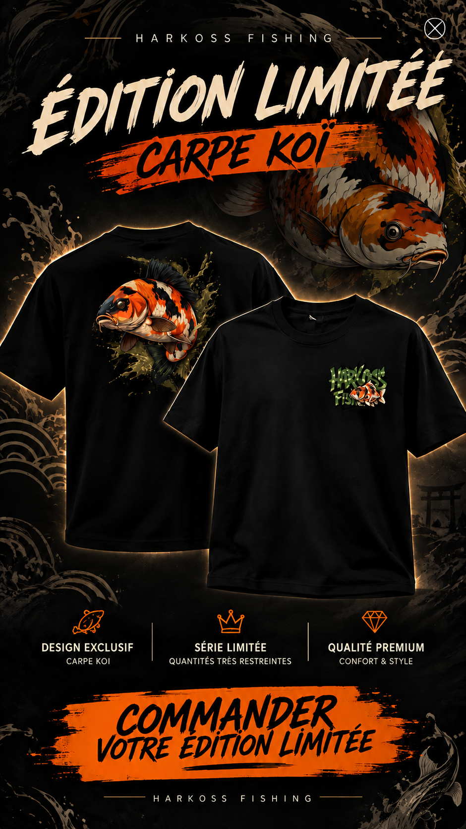 T-shirt Edition Koï limitée