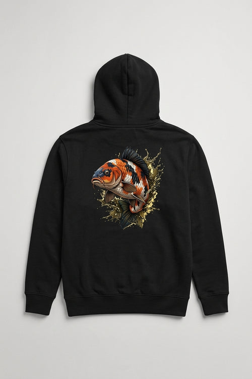 Sweat à Capuche "Édition Carpe Koi" – Harkoss Fishing