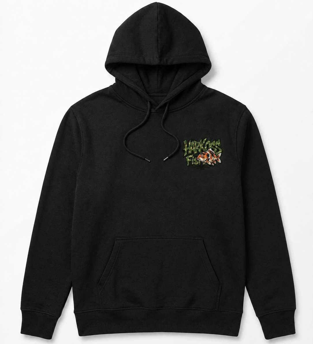 Sweat à Capuche "Édition Carpe Koi" – Harkoss Fishing